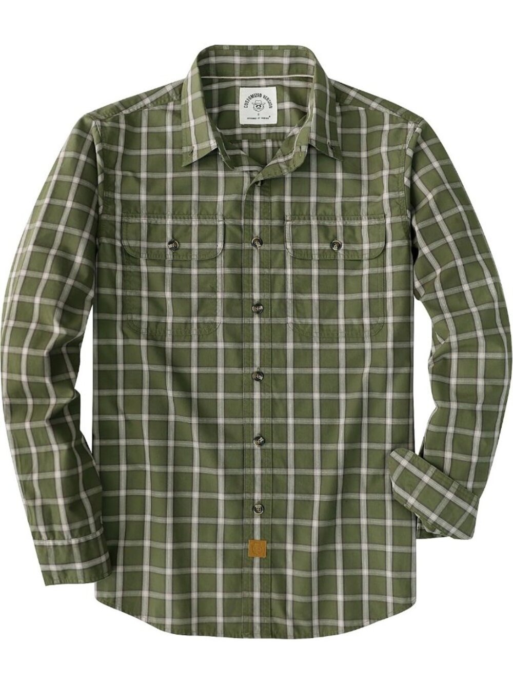 Men's Long Sleeve Plaid Button Down Shirt | Casual Western Style Top